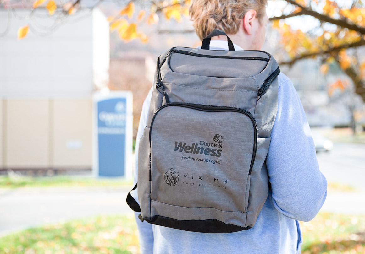 Carilion Wellness backpack