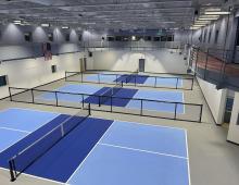 New pickleball courts